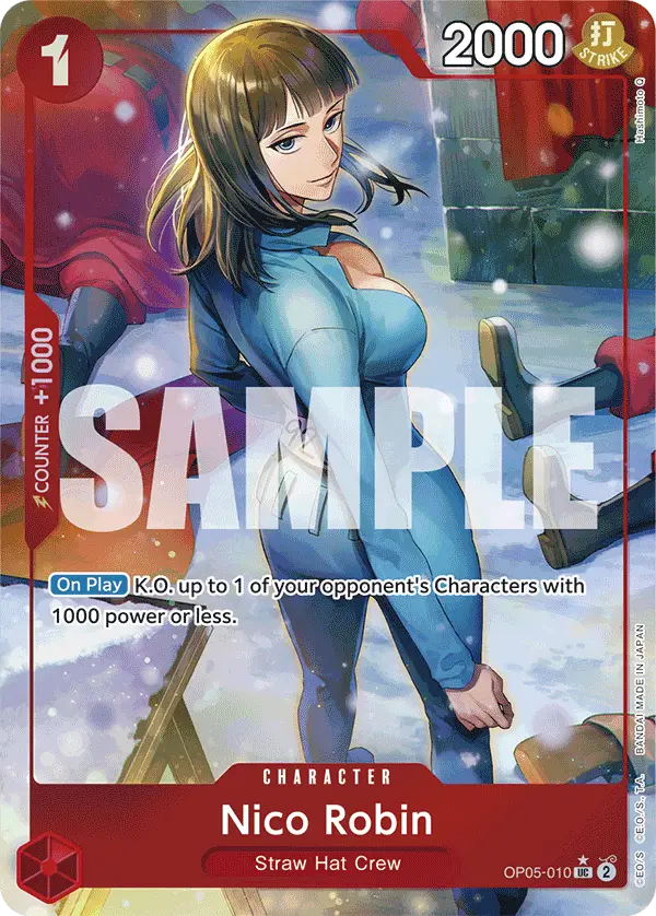 Nico Robin (Full Art), Premium Booster -The Best- OP05-010