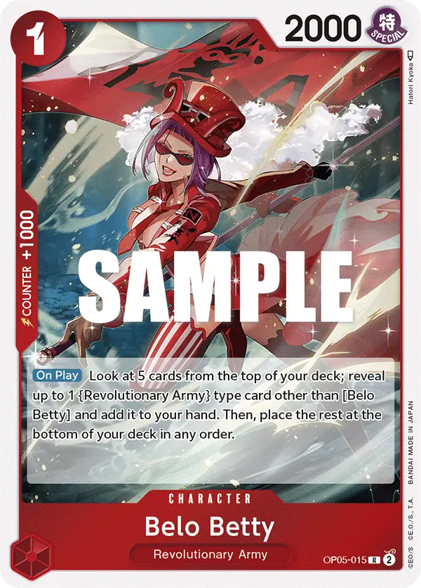 Belo Betty, Awakening of the New Era OP05-015