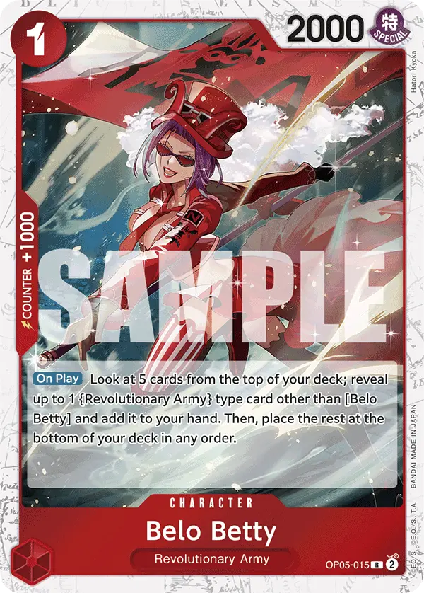 Belo Betty (Jolly Roger Foil), Premium Booster -The Best- OP05-015