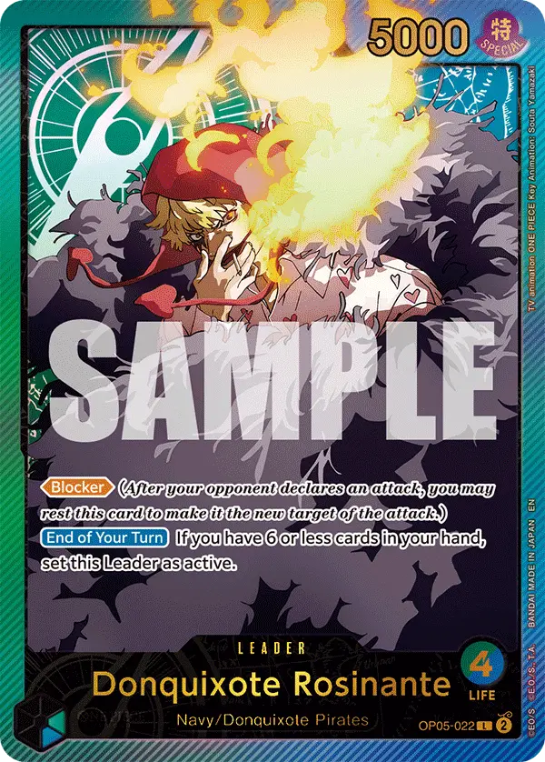 Donquixote Rosinante (SP), Extra Booster: Anime 25th Collection OP05-022