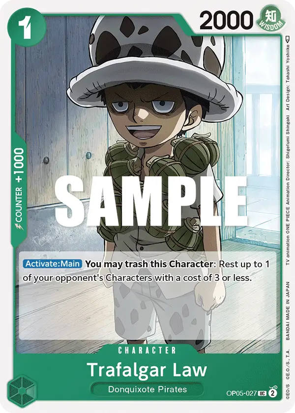 Trafalgar Law, Awakening of the New Era OP05-027