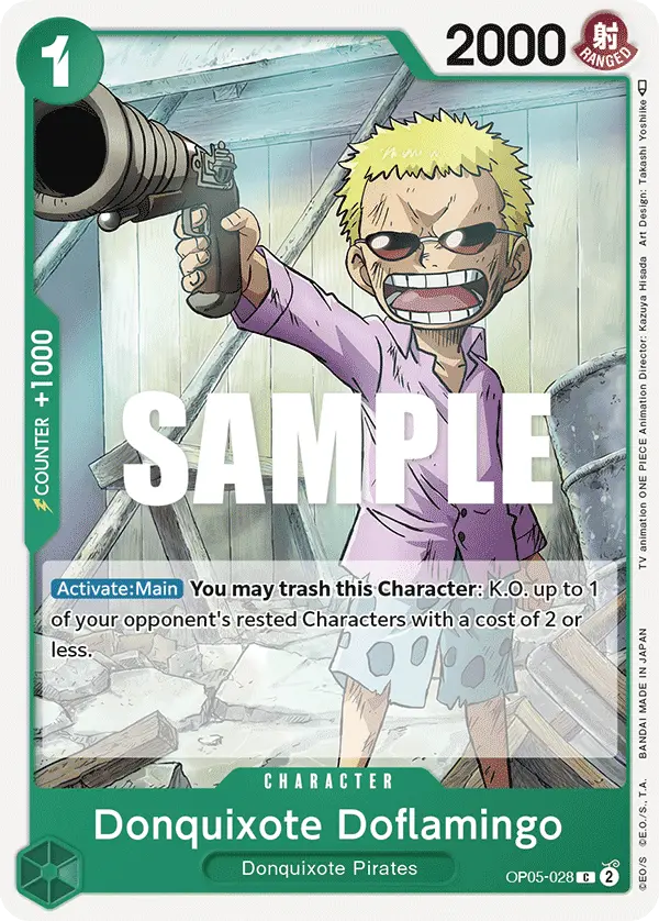 Donquixote Doflamingo, Awakening of the New Era OP05-028