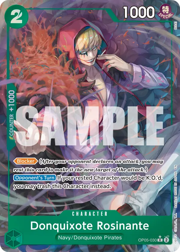 Donquixote Rosinante (Alt Art), Premium Booster -The Best- Vol. 2 OP05-030