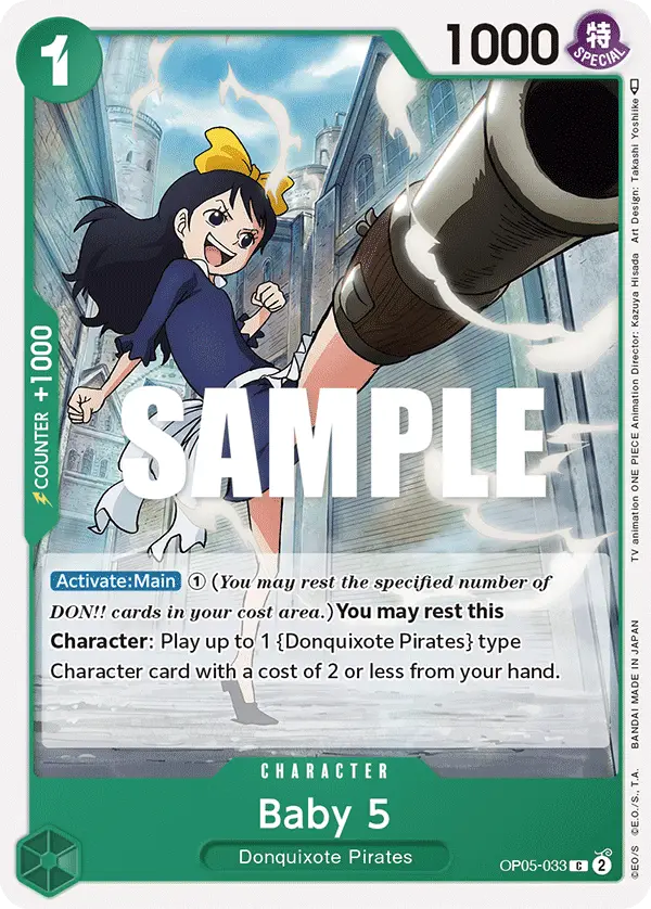 Baby 5, Awakening of the New Era OP05-033