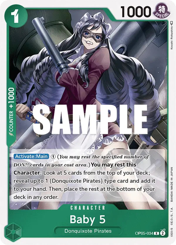 Baby 5, Awakening of the New Era OP05-034