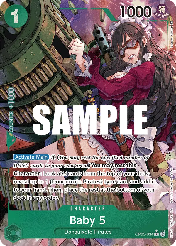 Baby 5 (Alt Art), Awakening of the New Era OP05-034