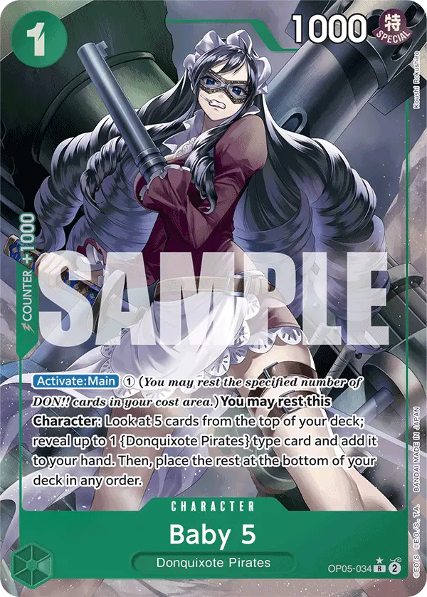 Baby 5 (Full Art), Premium Booster -The Best- OP05-034