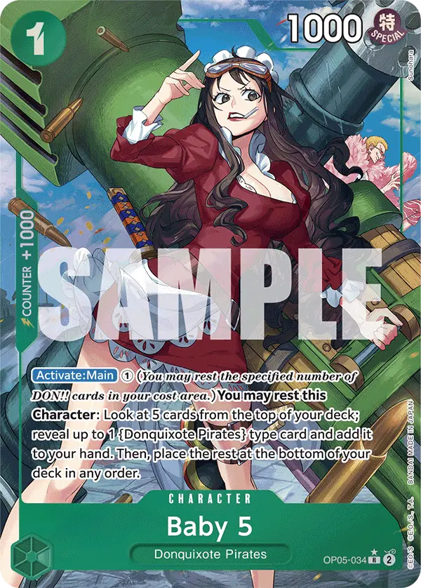 Baby 5 (Alt Art), Premium Booster -The Best- OP05-034