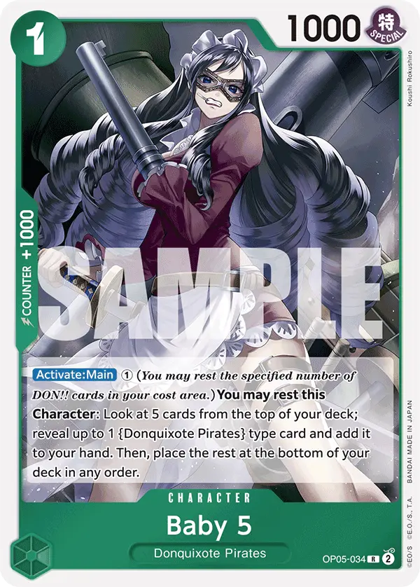 Baby 5 (Reprint), Premium Booster -The Best- OP05-034