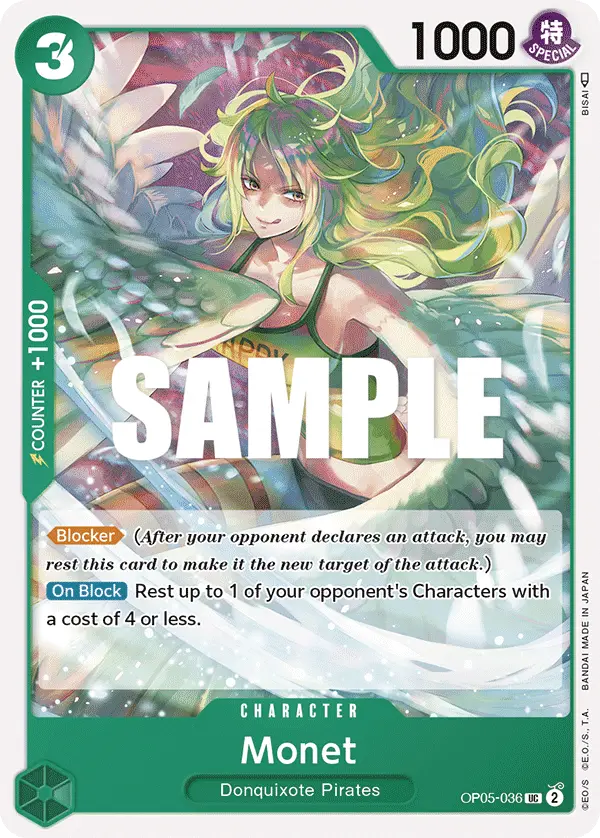 Monet, Awakening of the New Era OP05-036