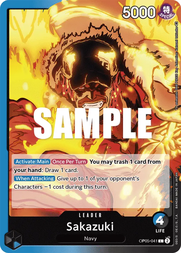 Sakazuki, Awakening of the New Era OP05-041