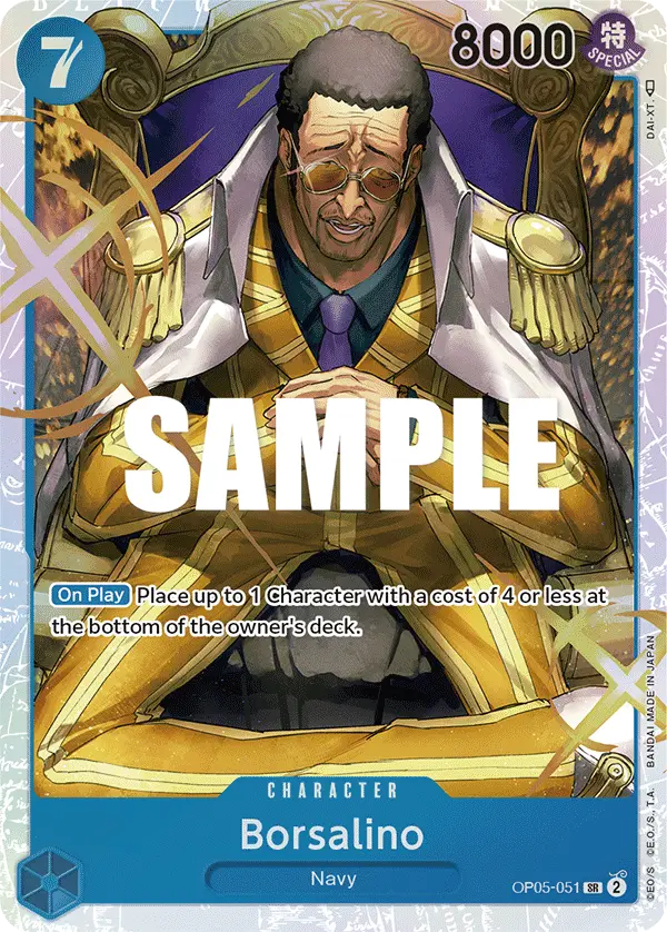 Borsalino, Awakening of the New Era OP05-051