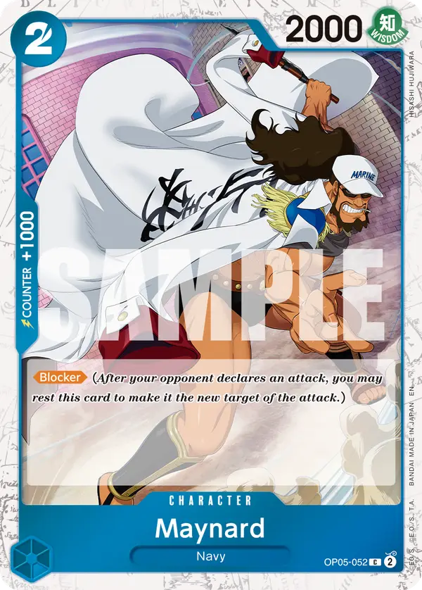 Maynard (Pirate Foil), Premium Booster -The Best- Vol. 2 OP05-052