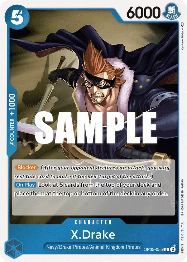 X.Drake, Awakening of the New Era OP05-055
