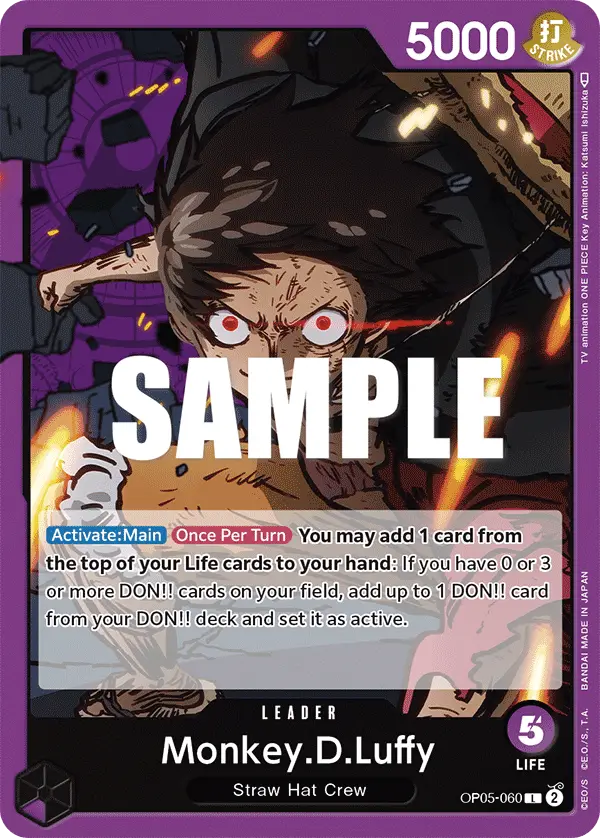Monkey.D.Luffy, Awakening of the New Era OP05-060