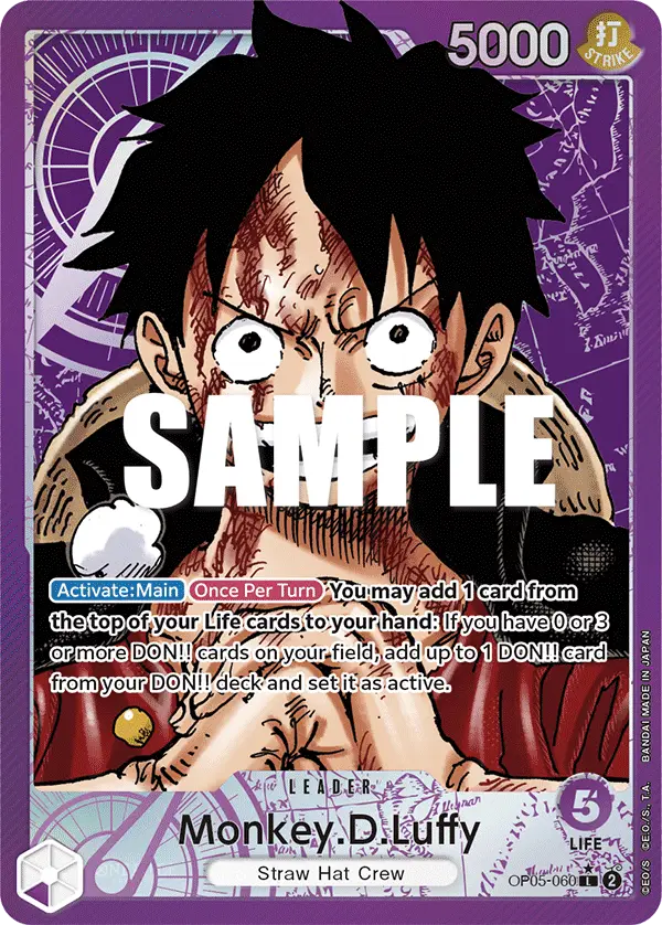 Monkey.D.Luffy (Alt Art), Awakening of the New Era OP05-060