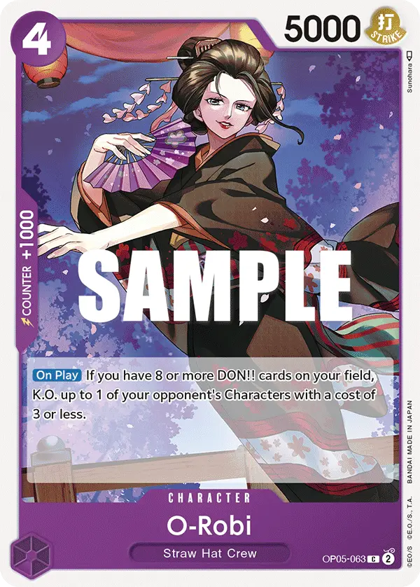 O-Robi, Awakening of the New Era OP05-063