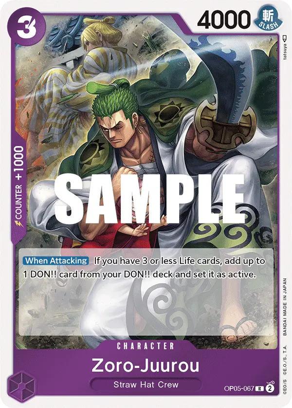 Zoro-Juurou, Awakening of the New Era OP05-067