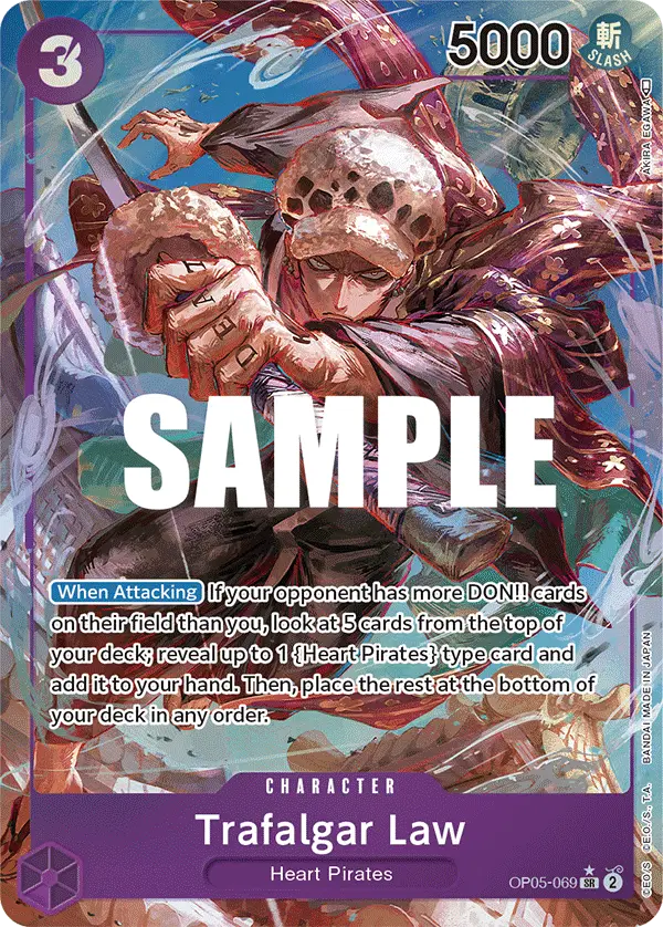 Trafalgar Law (Alt Art), Awakening of the New Era OP05-069