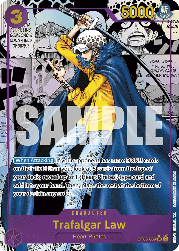 Trafalgar Law (Manga), Premium Booster -The Best- OP05-069