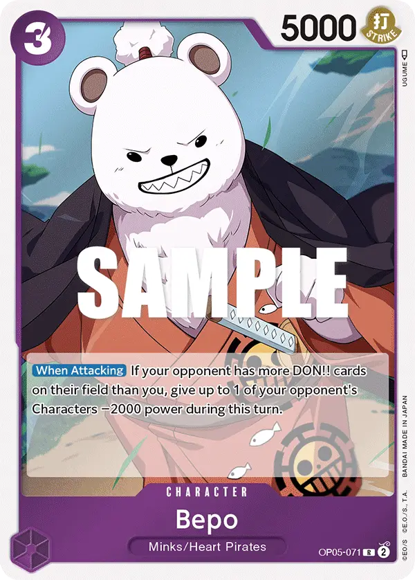 Bepo, Awakening of the New Era OP05-071