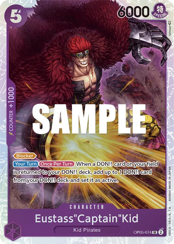Eustass"Captain"Kid, Awakening of the New Era OP05-074