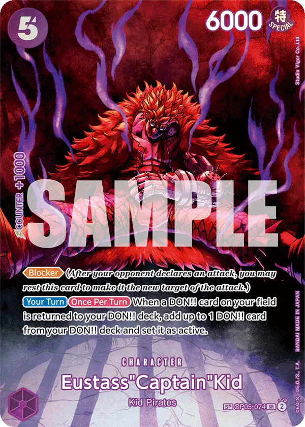 Eustass"Captain"Kid (SP), 500 Years in the Future OP05-074