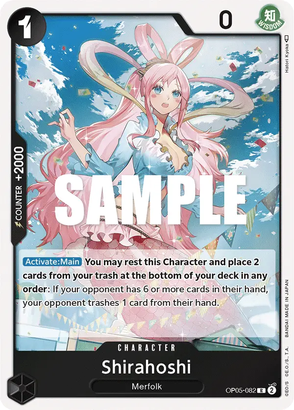 Shirahoshi, Awakening of the New Era OP05-082