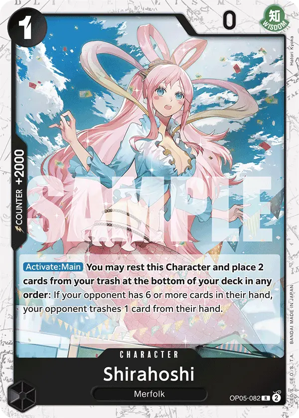 Shirahoshi (Jolly Roger Foil), Premium Booster -The Best- OP05-082