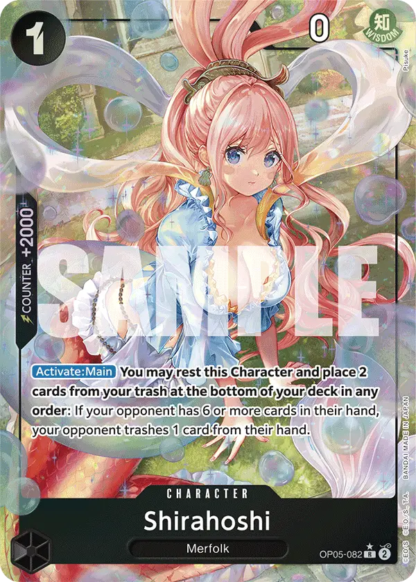 Shirahoshi (Alt Art), Premium Booster -The Best- OP05-082
