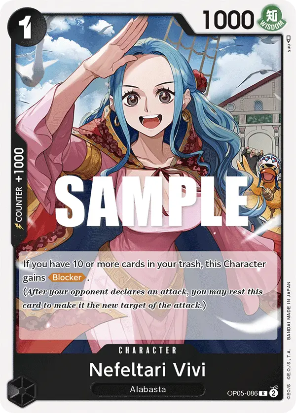 Nefeltari Vivi, Awakening of the New Era OP05-086
