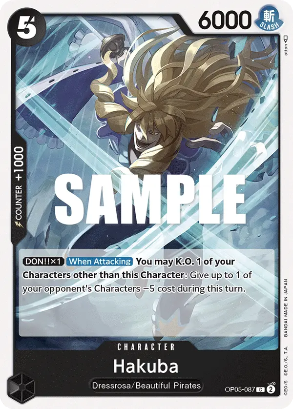 Hakuba, Awakening of the New Era OP05-087