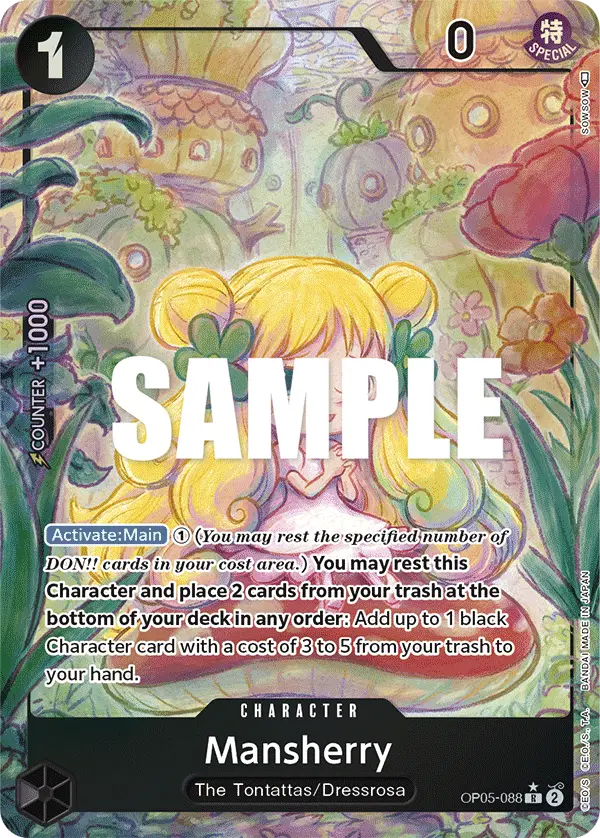 Mansherry (Alt Art), Awakening of the New Era OP05-088