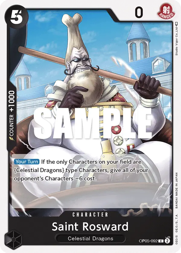 Saint Rosward, Awakening of the New Era OP05-092