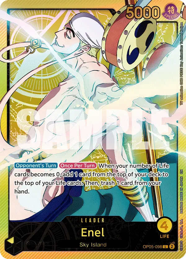 Enel (SP), Extra Booster: Anime 25th Collection OP05-098