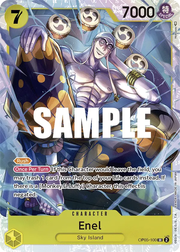 Enel, Awakening of the New Era OP05-100