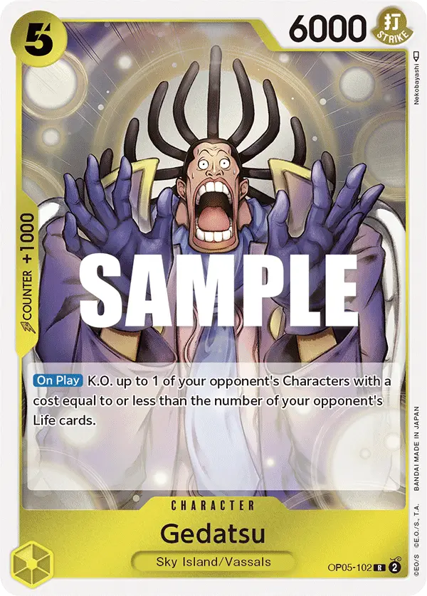 Gedatsu, Awakening of the New Era OP05-102