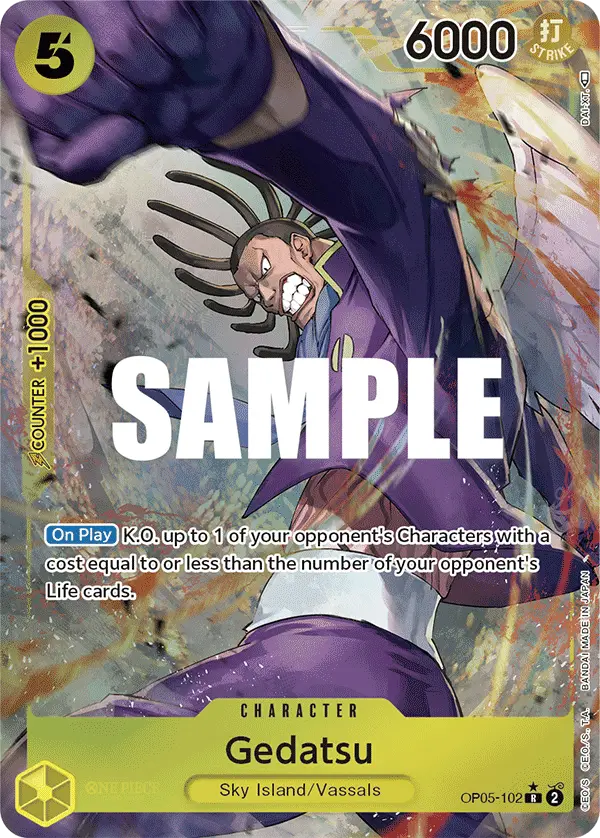 Gedatsu (Alt Art), Awakening of the New Era OP05-102