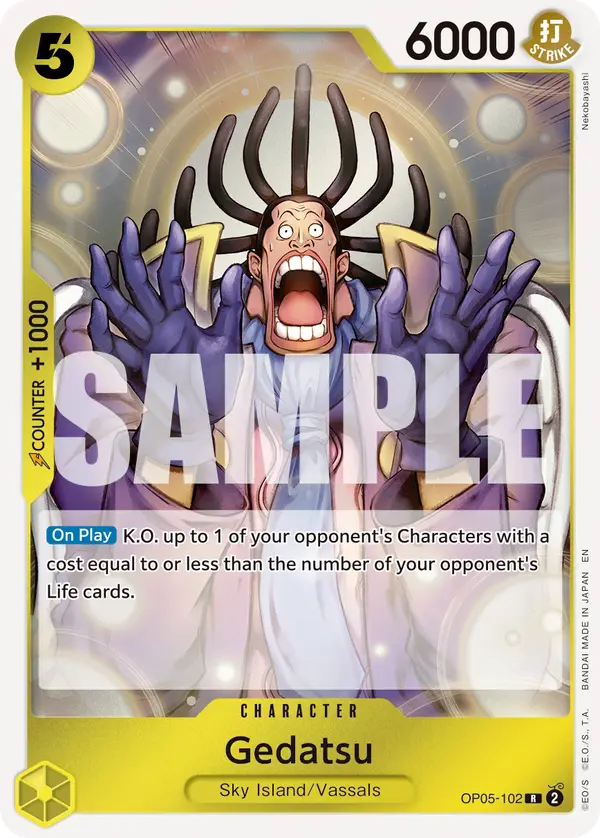 Gedatsu (Reprint), Premium Booster -The Best- Vol. 2 OP05-102