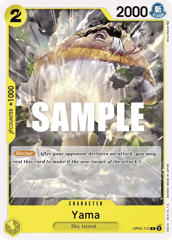 Yama, Awakening of the New Era OP05-113