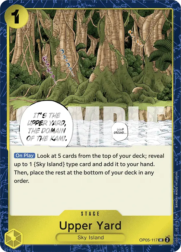 Upper Yard (Jolly Roger Foil), Premium Booster -The Best- OP05-117