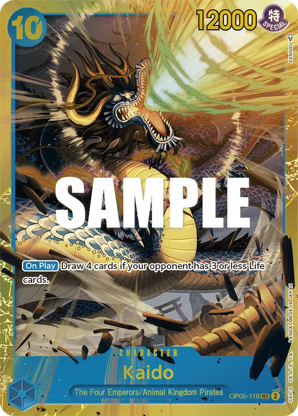 Kaido, Awakening of the New Era OP05-118