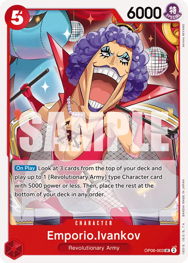 Emporio.Ivankov, Wings of the Captain OP06-003