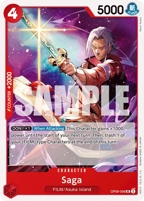 Saga, Wings of the Captain OP06-006