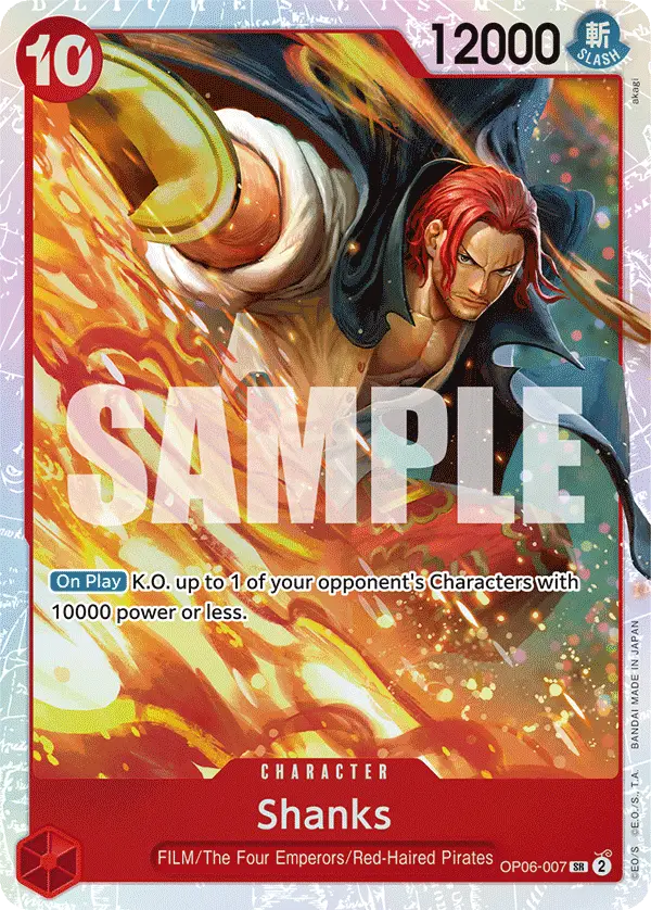 Shanks, Wings of the Captain OP06-007