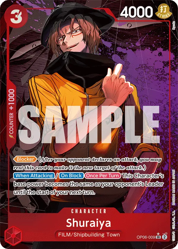 Shuraiya (Alt Art), Wings of the Captain OP06-009