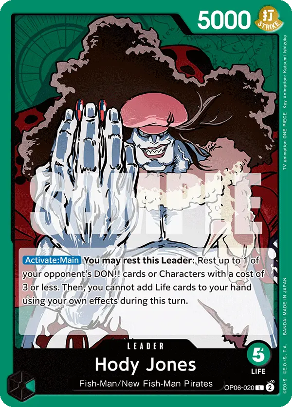 Hody Jones, Wings of the Captain OP06-020