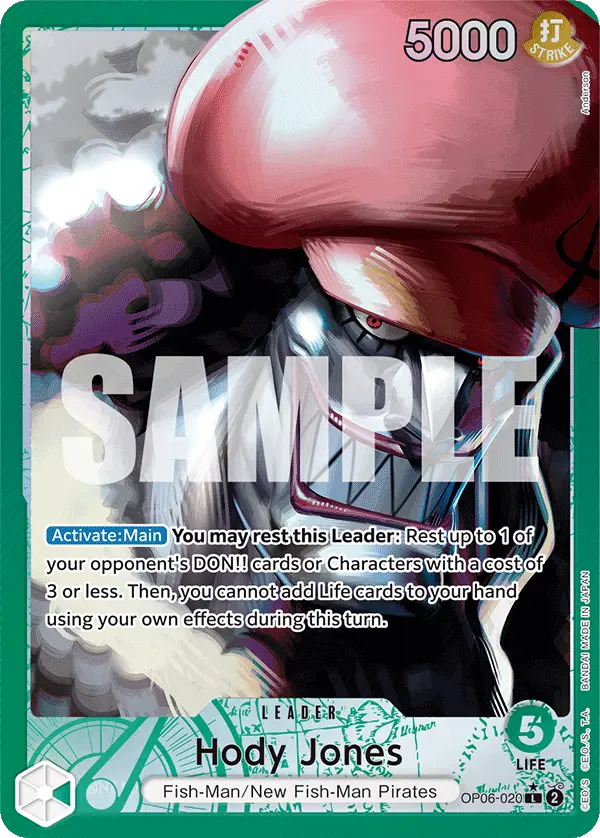 Hody Jones (Alt Art), Wings of the Captain OP06-020