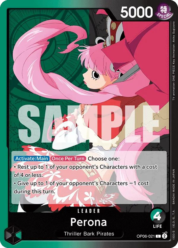 Perona, Wings of the Captain OP06-021