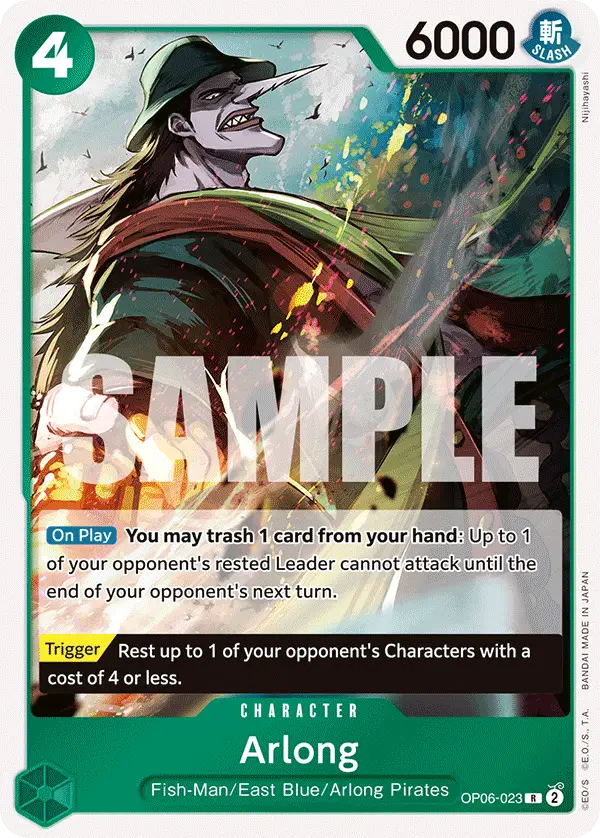 Arlong, Wings of the Captain OP06-023